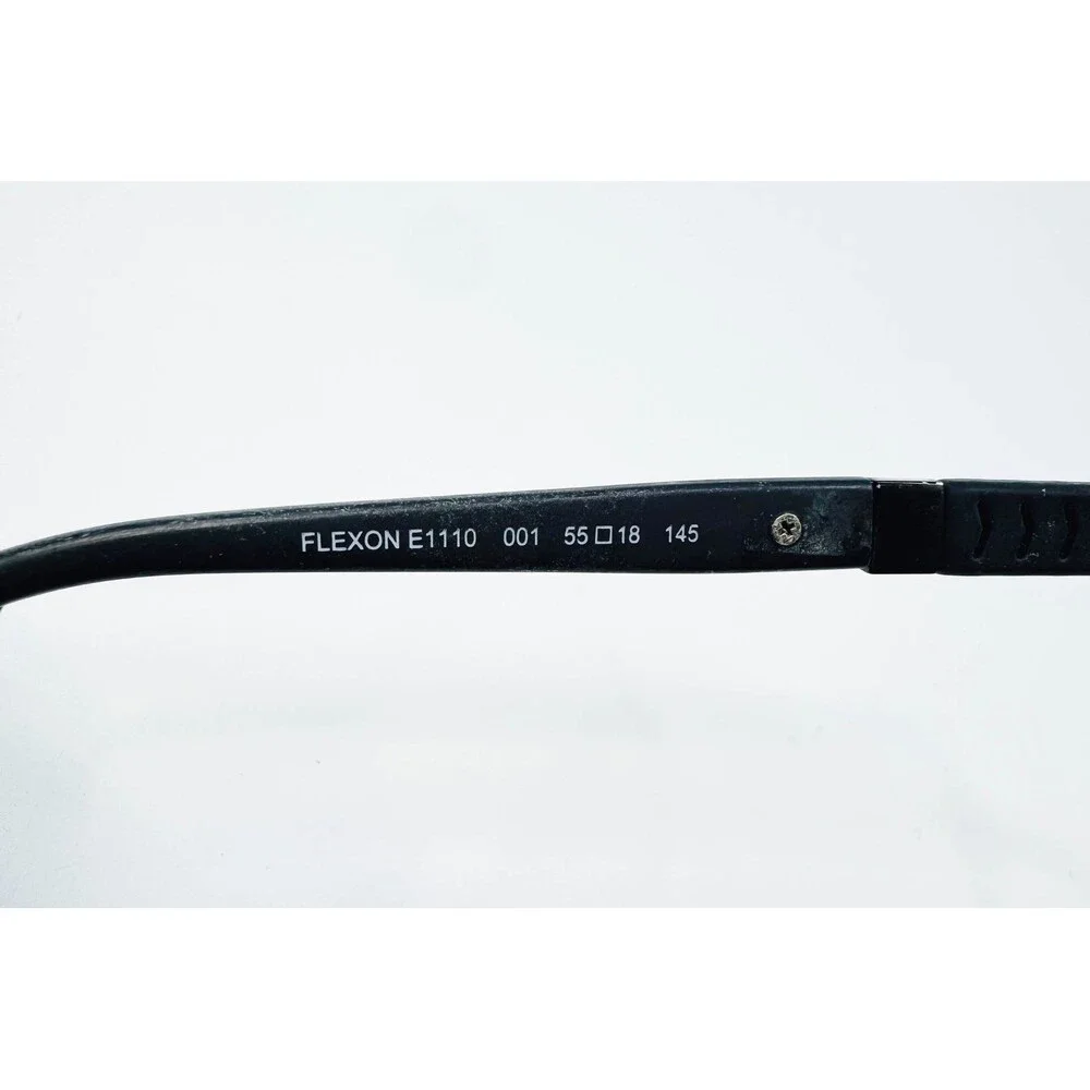 Flexon Eyeglasses Frames Mens Black E11110 001 Latitude 55-18-145